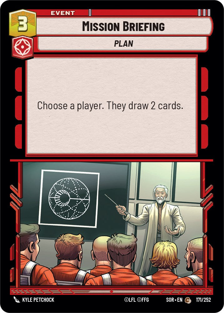 Mission Briefing (171/252) [Spark of Rebellion] | Deep Dive Games St. Marys