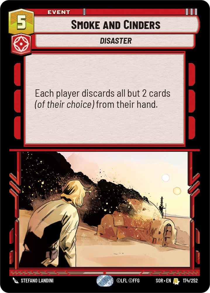 Smoke and Cinders (174/252) [Spark of Rebellion] | Deep Dive Games St. Marys