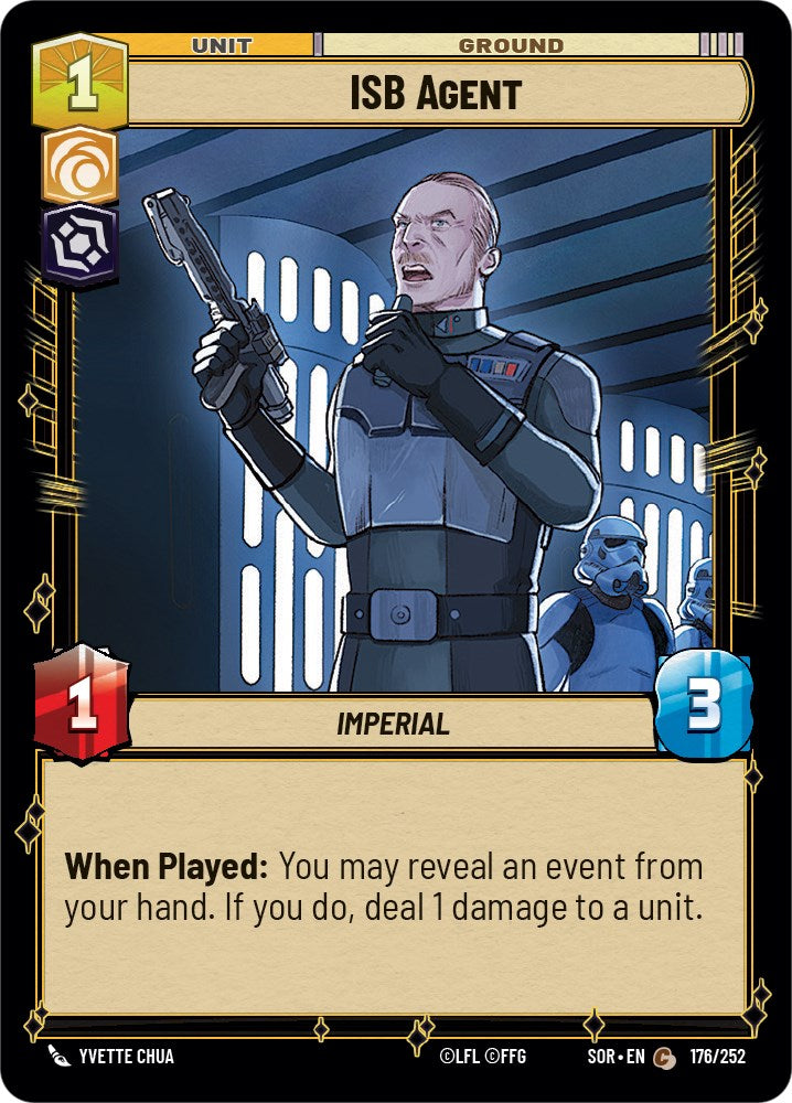 ISB Agent (176/252) [Spark of Rebellion] | Deep Dive Games St. Marys