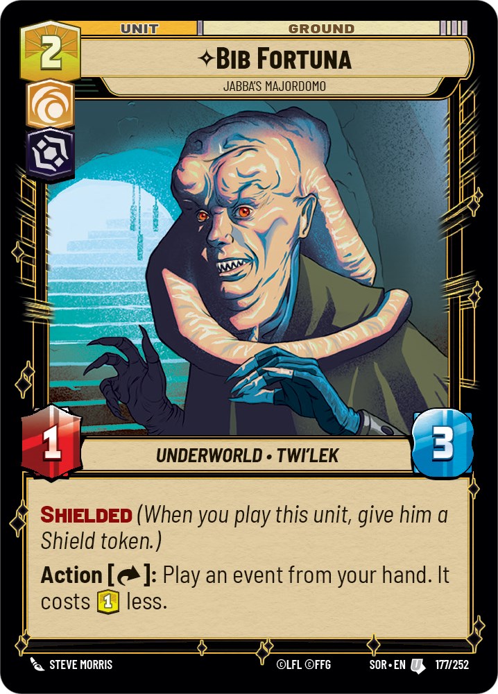 Bib Fortuna - Jabba's Majordomo (177/252) [Spark of Rebellion] | Deep Dive Games St. Marys