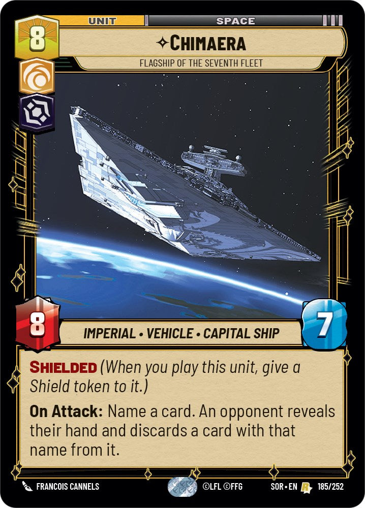 Chimaera - Flagship of the Seventh Fleet (185/252) [Spark of Rebellion] | Deep Dive Games St. Marys