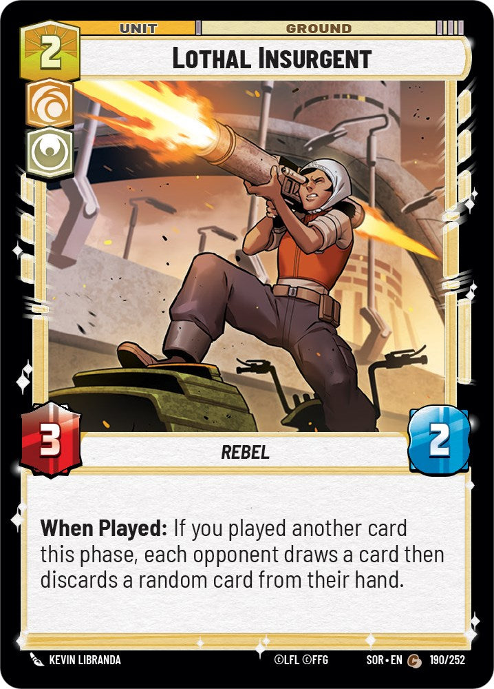 Lothal Insurgent (190/252) [Spark of Rebellion] | Deep Dive Games St. Marys