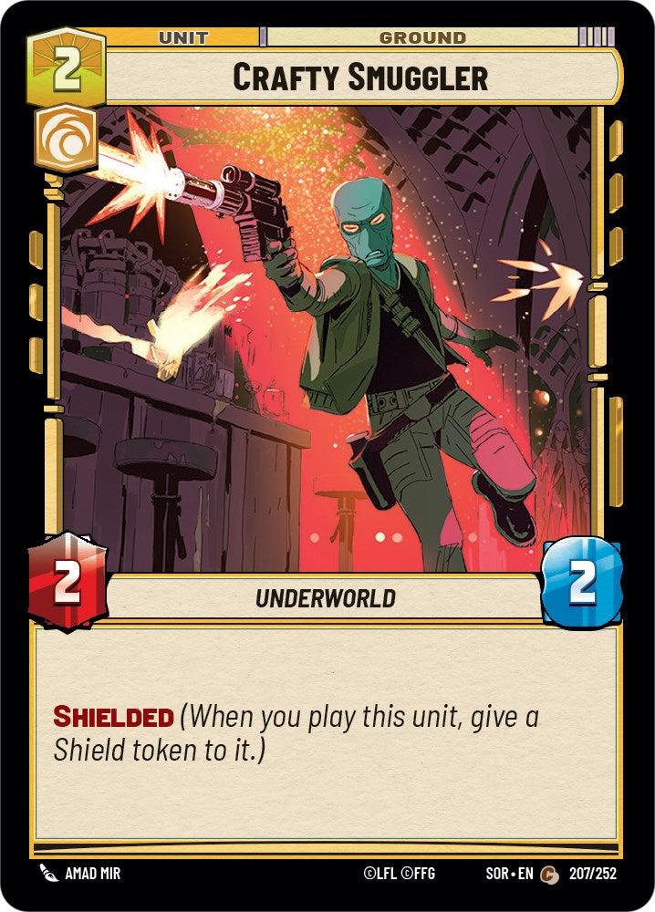 Crafty Smuggler (207/252) [Spark of Rebellion] | Deep Dive Games St. Marys