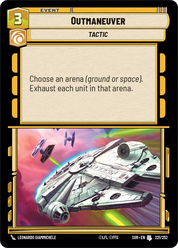 Outmaneuver (221/252) [Spark of Rebellion] | Deep Dive Games St. Marys