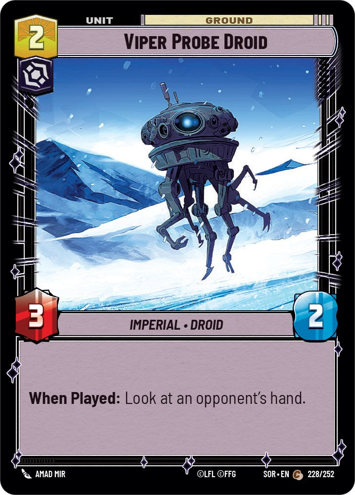 Viper Probe Droid (228/252) [Spark of Rebellion] | Deep Dive Games St. Marys