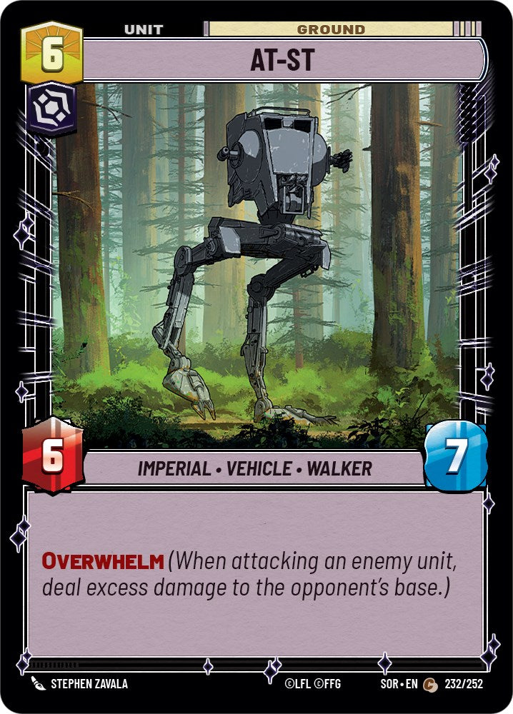AT-ST (232/252) [Spark of Rebellion] | Deep Dive Games St. Marys