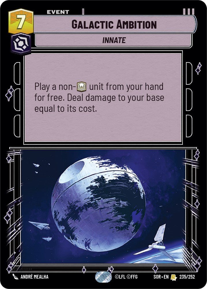 Galactic Ambition (235/252) [Spark of Rebellion] | Deep Dive Games St. Marys