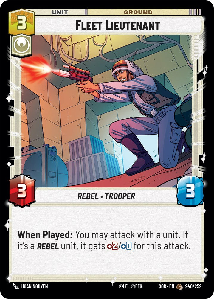 Fleet Lieutenant (240/252) [Spark of Rebellion] | Deep Dive Games St. Marys