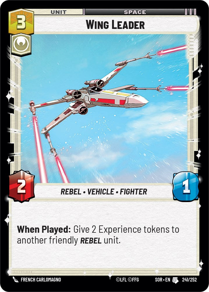 Wing Leader (241/252) [Spark of Rebellion] | Deep Dive Games St. Marys
