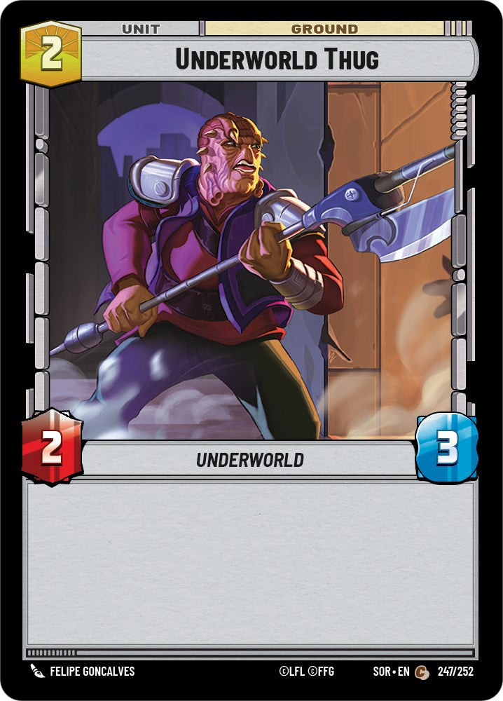 Underworld Thug (247/252) [Spark of Rebellion] | Deep Dive Games St. Marys