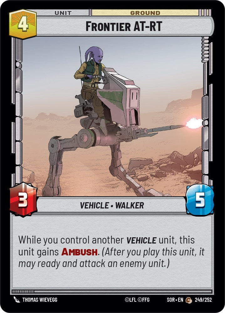 Frontier AT-RT (249/252) [Spark of Rebellion] | Deep Dive Games St. Marys