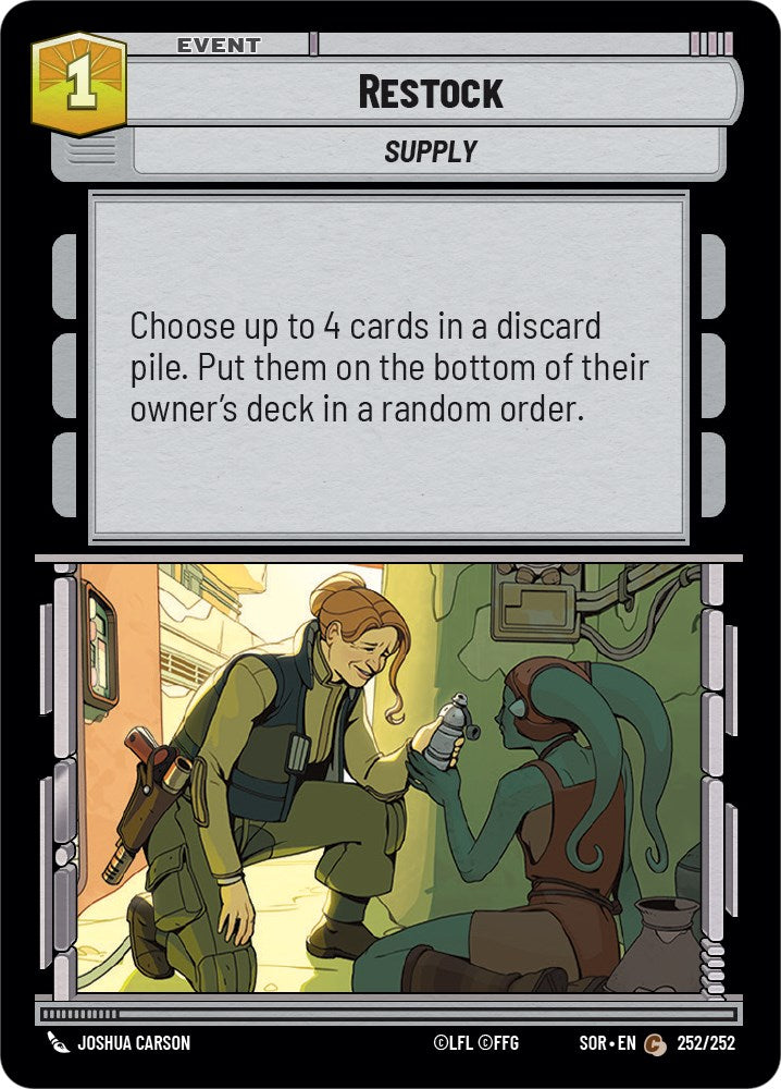 Restock (252/252) [Spark of Rebellion] | Deep Dive Games St. Marys