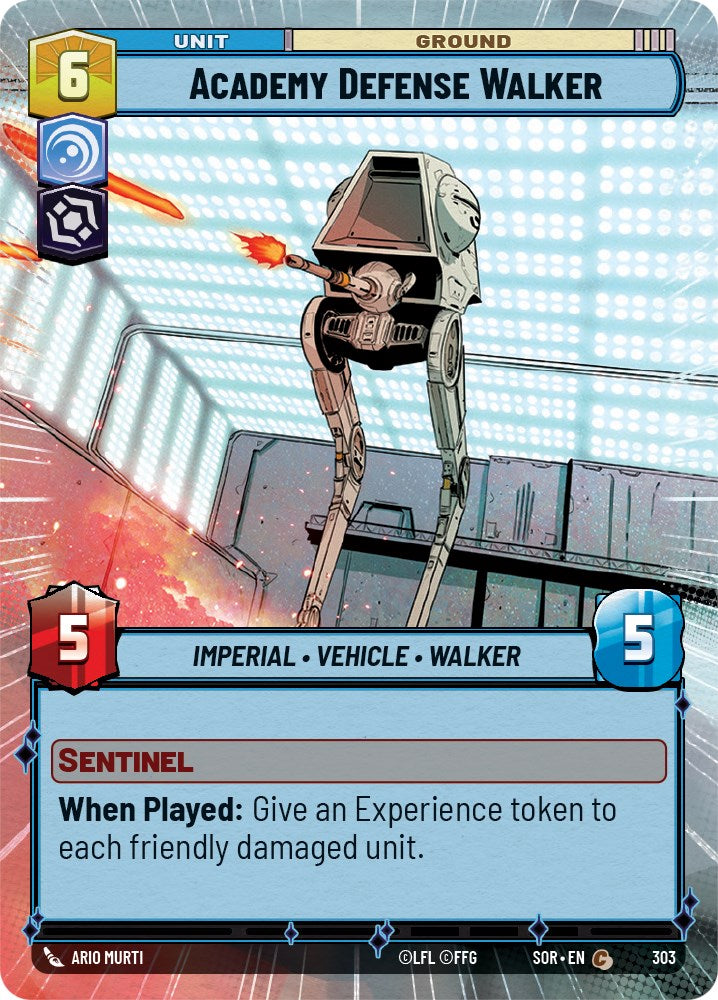 Academy Defense Walker (Hyperspace) (303) [Spark of Rebellion] | Deep Dive Games St. Marys