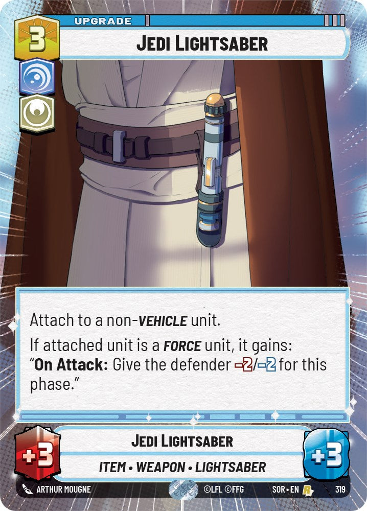 Jedi Lightsaber (Hyperspace) (319) [Spark of Rebellion] | Deep Dive Games St. Marys