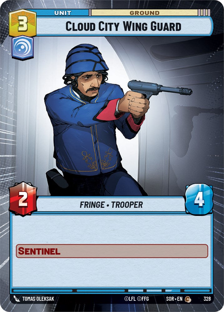 Cloud City Wing Guard (Hyperspace) (328) [Spark of Rebellion] | Deep Dive Games St. Marys