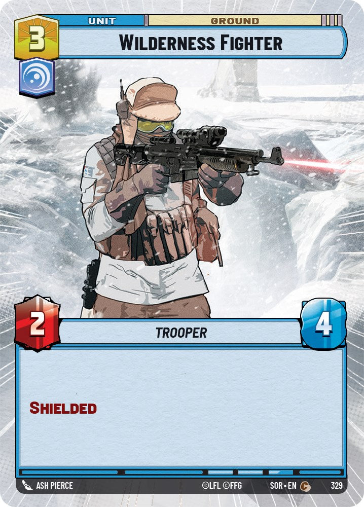 Wilderness Fighter (Hyperspace) (329) [Spark of Rebellion] | Deep Dive Games St. Marys