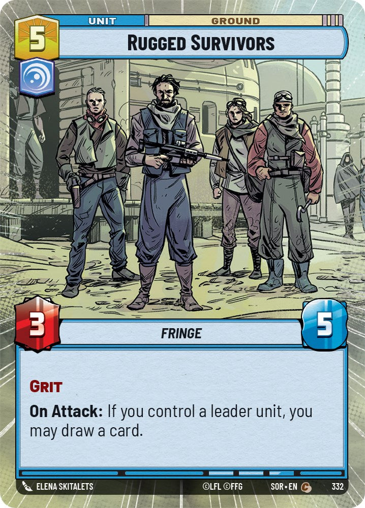 Rugged Survivors (Hyperspace) (332) [Spark of Rebellion] | Deep Dive Games St. Marys
