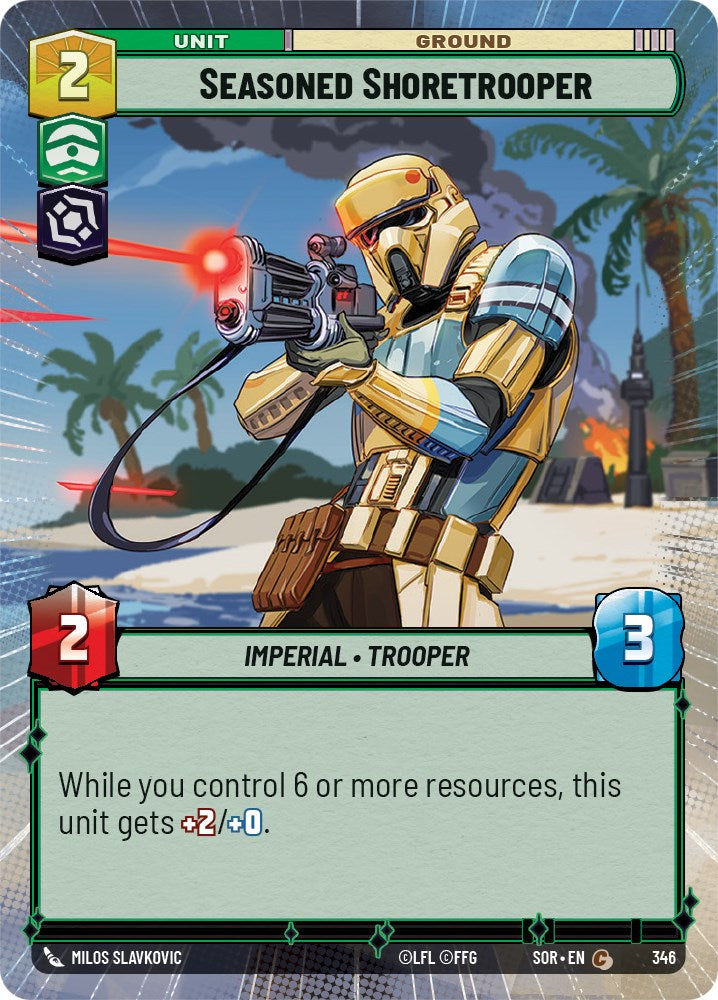 Seasoned Shoretrooper (Hyperspace) (346) [Spark of Rebellion] | Deep Dive Games St. Marys