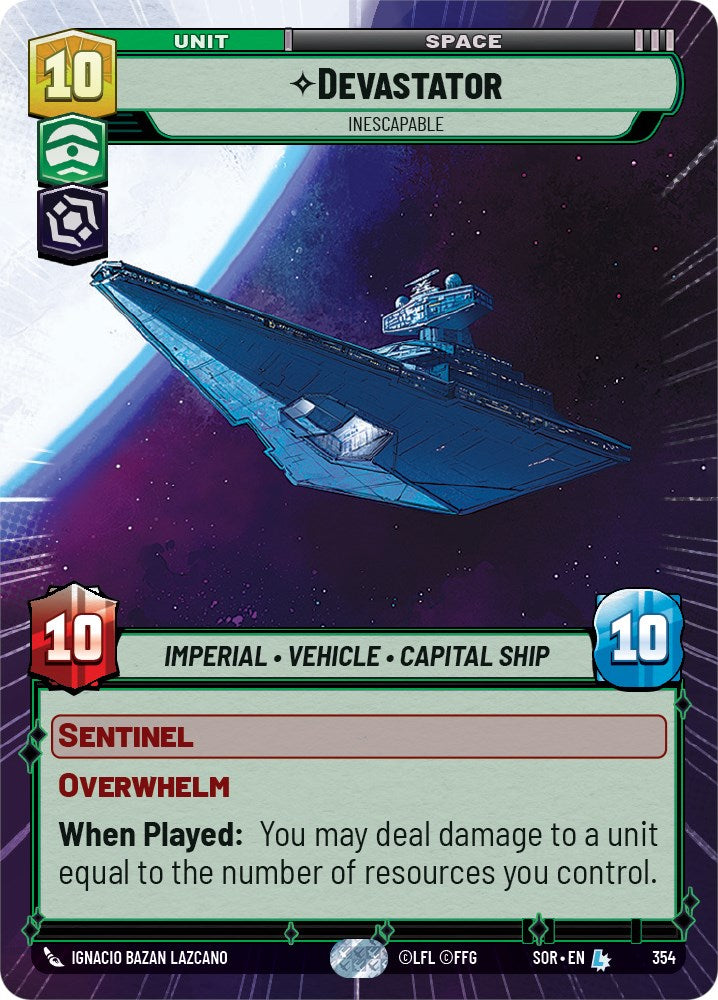 Devastator - Inescapable (Hyperspace) (354) [Spark of Rebellion] | Deep Dive Games St. Marys