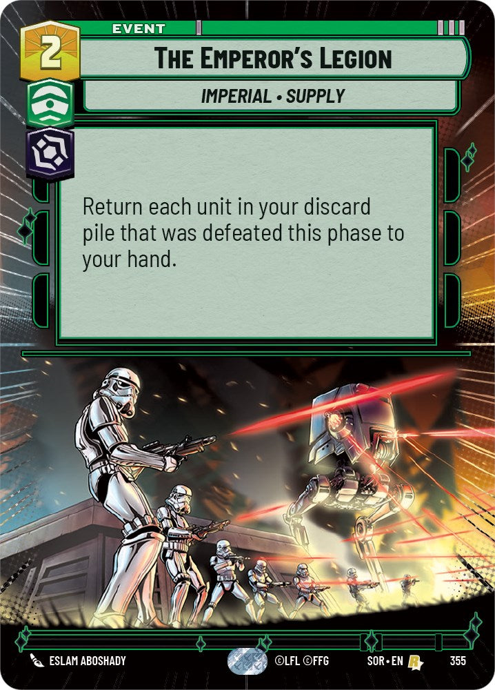 The Emperor's Legion (Hyperspace) (355) [Spark of Rebellion] | Deep Dive Games St. Marys