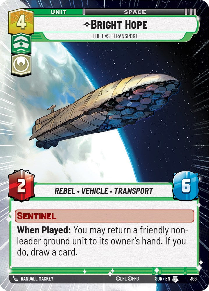 Bright Hope - The Last Transport (Hyperspace) (363) [Spark of Rebellion] | Deep Dive Games St. Marys