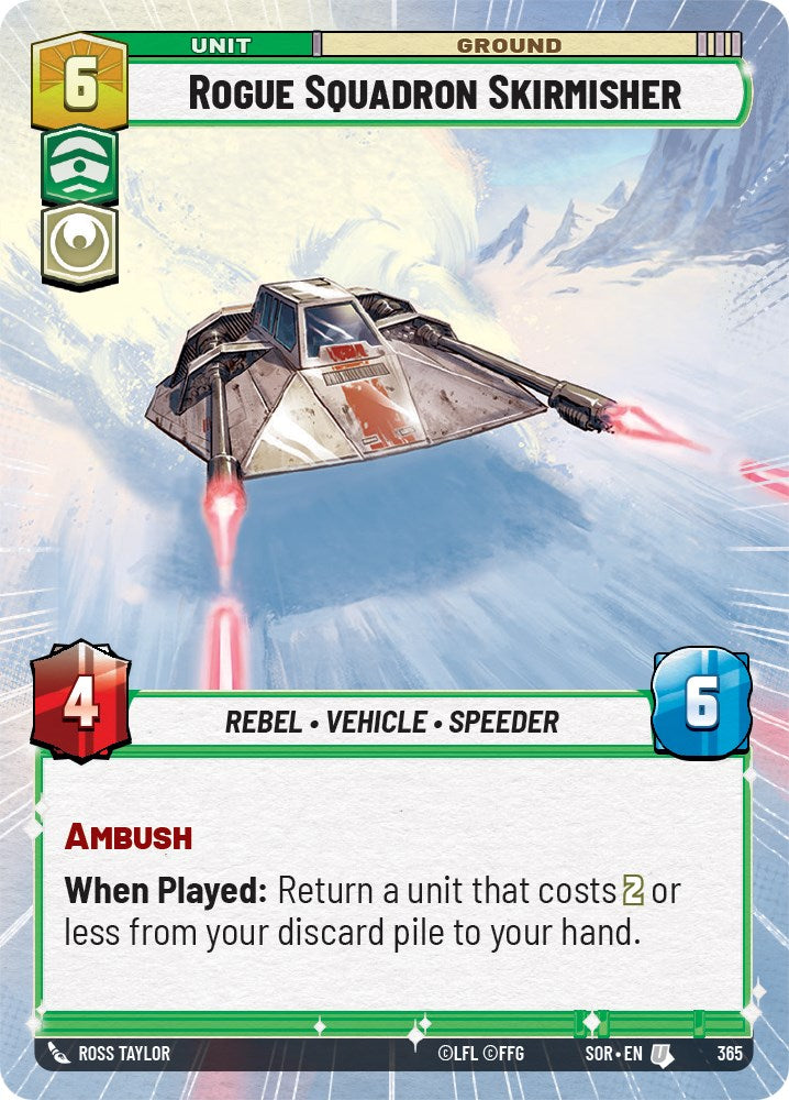 Rogue Squadron Skirmisher (Hyperspace) (365) [Spark of Rebellion] | Deep Dive Games St. Marys
