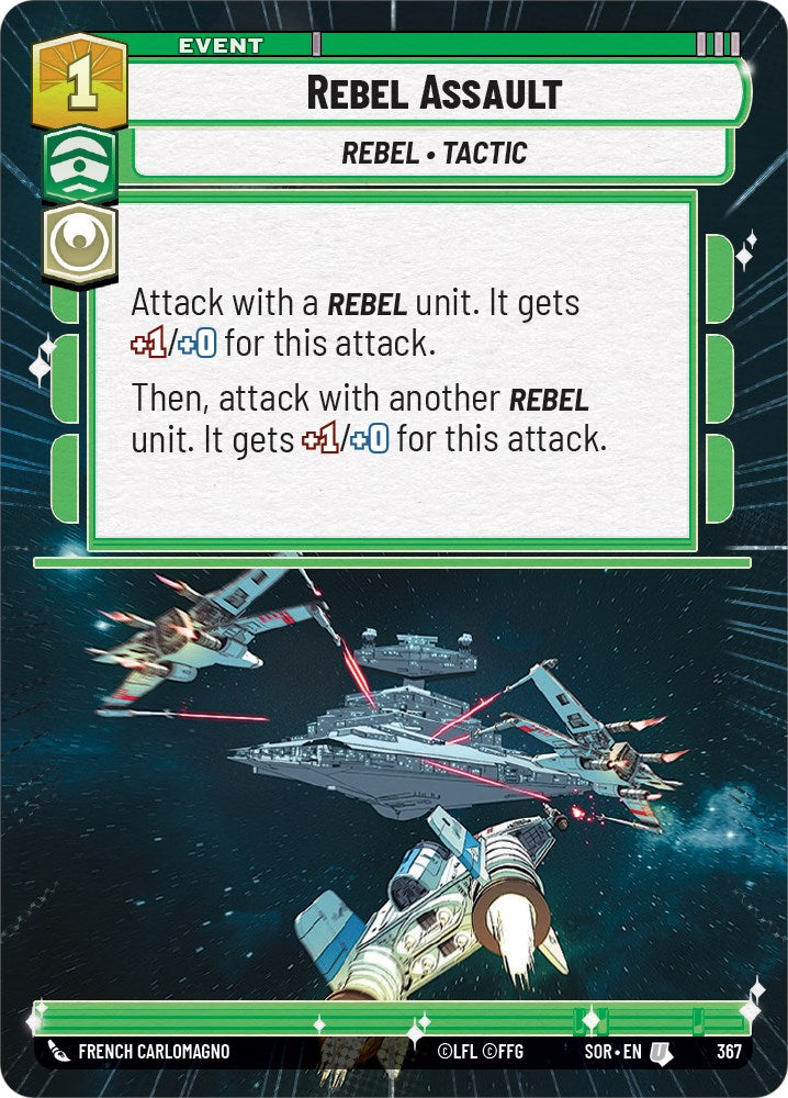 Rebel Assault (Hyperspace) (367) [Spark of Rebellion] | Deep Dive Games St. Marys