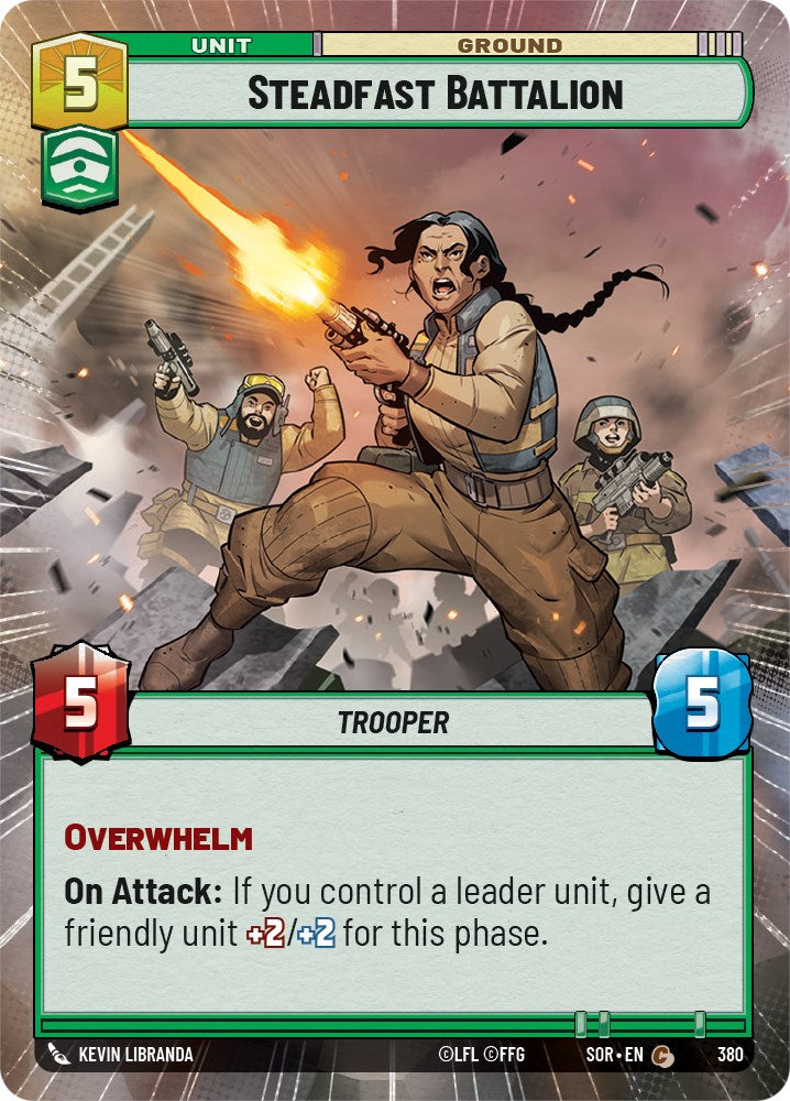 Steadfast Battalion (Hyperspace) (380) [Spark of Rebellion] | Deep Dive Games St. Marys