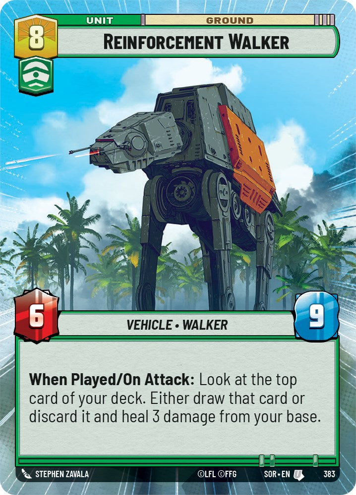 Reinforcement Walker (Hyperspace) (383) [Spark of Rebellion] | Deep Dive Games St. Marys