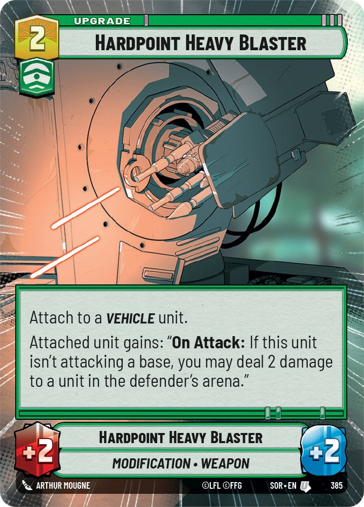 Hardpoint Heavy Blaster (Hyperspace) (385) [Spark of Rebellion] | Deep Dive Games St. Marys