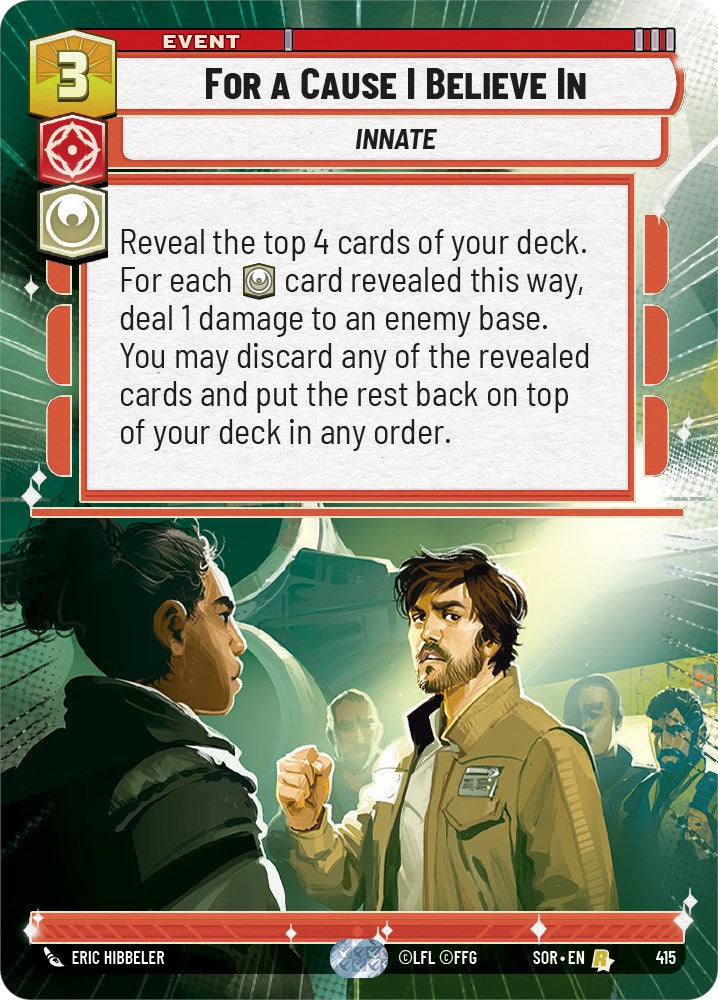 For A Cause I Believe In (Hyperspace) (415) [Spark of Rebellion] | Deep Dive Games St. Marys