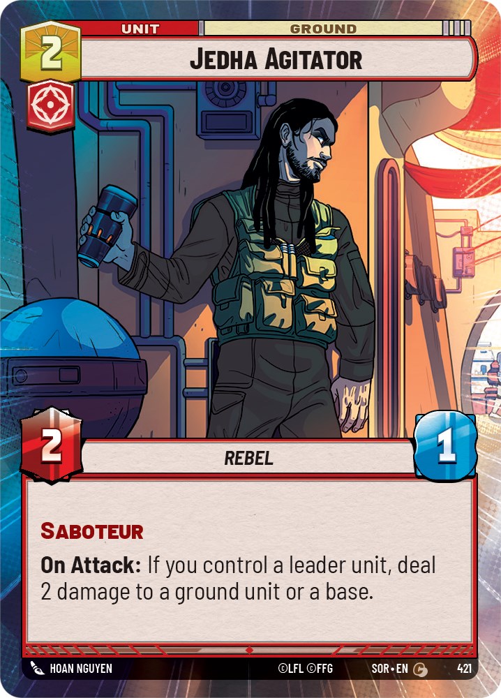 Jedha Agitator (Hyperspace) (421) [Spark of Rebellion] | Deep Dive Games St. Marys