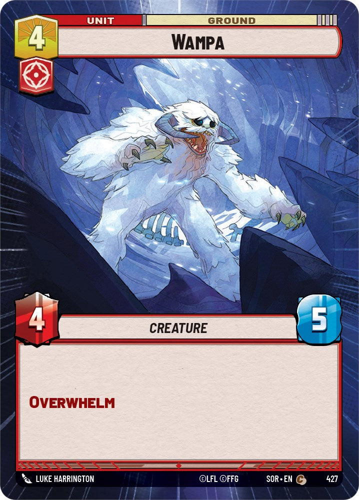 Wampa (Hyperspace) (427) [Spark of Rebellion] | Deep Dive Games St. Marys