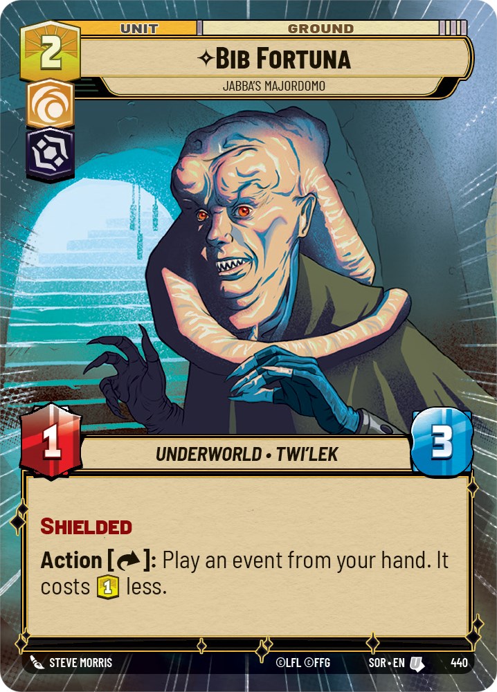 Bib Fortuna - Jabba's Majordomo (Hyperspace) (440) [Spark of Rebellion] | Deep Dive Games St. Marys