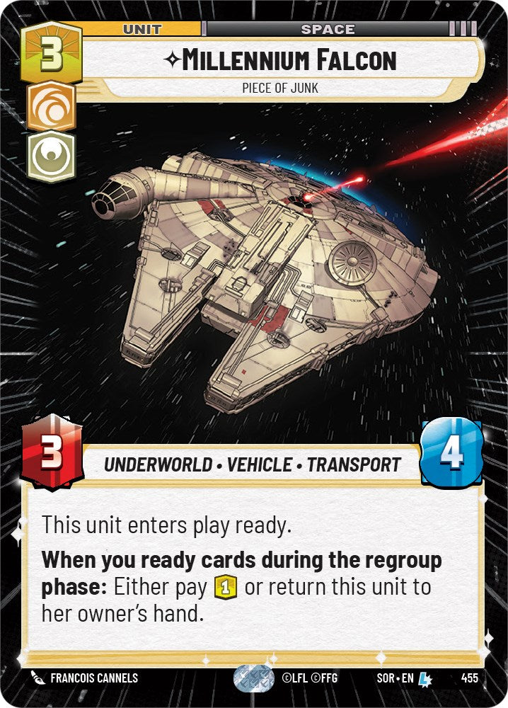 Millennium Falcon - Piece of Junk (Hyperspace) (455) [Spark of Rebellion] | Deep Dive Games St. Marys