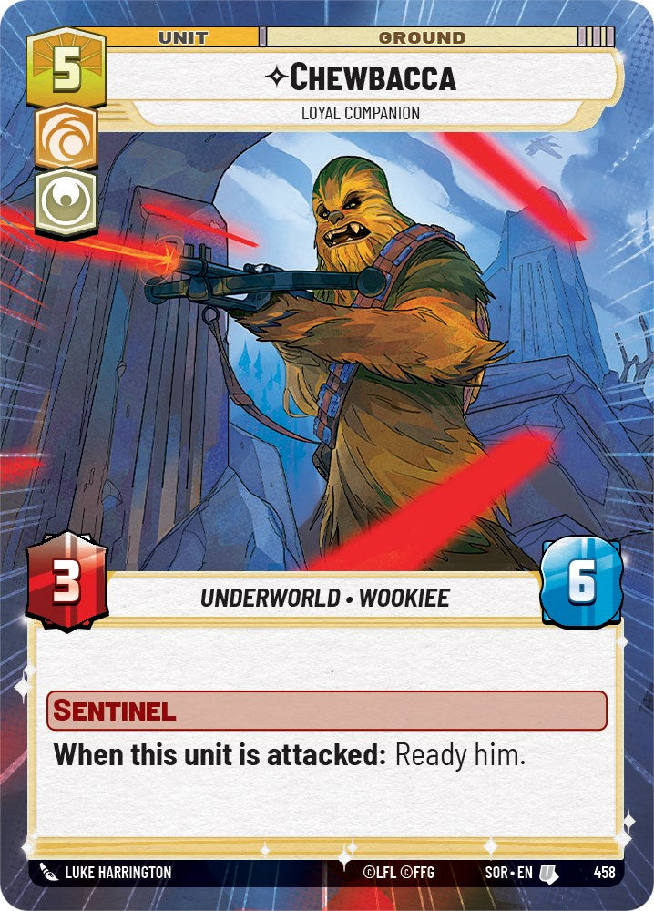 Chewbacca - Loyal Companion (Hyperspace) (458) [Spark of Rebellion] | Deep Dive Games St. Marys