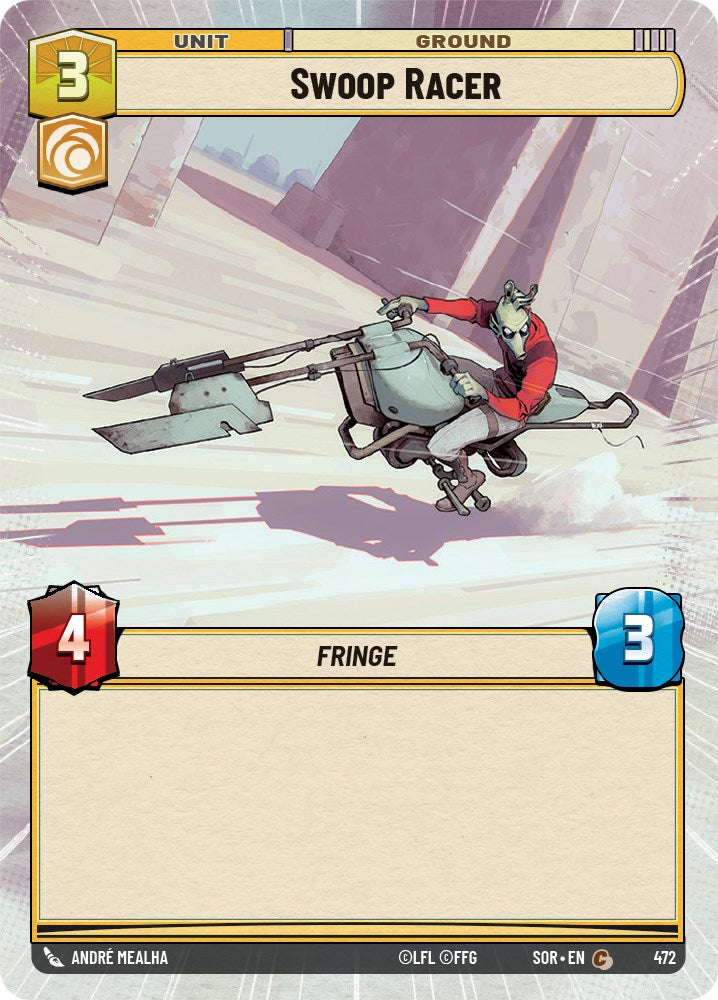 Swoop Racer (Hyperspace) (472) [Spark of Rebellion] | Deep Dive Games St. Marys