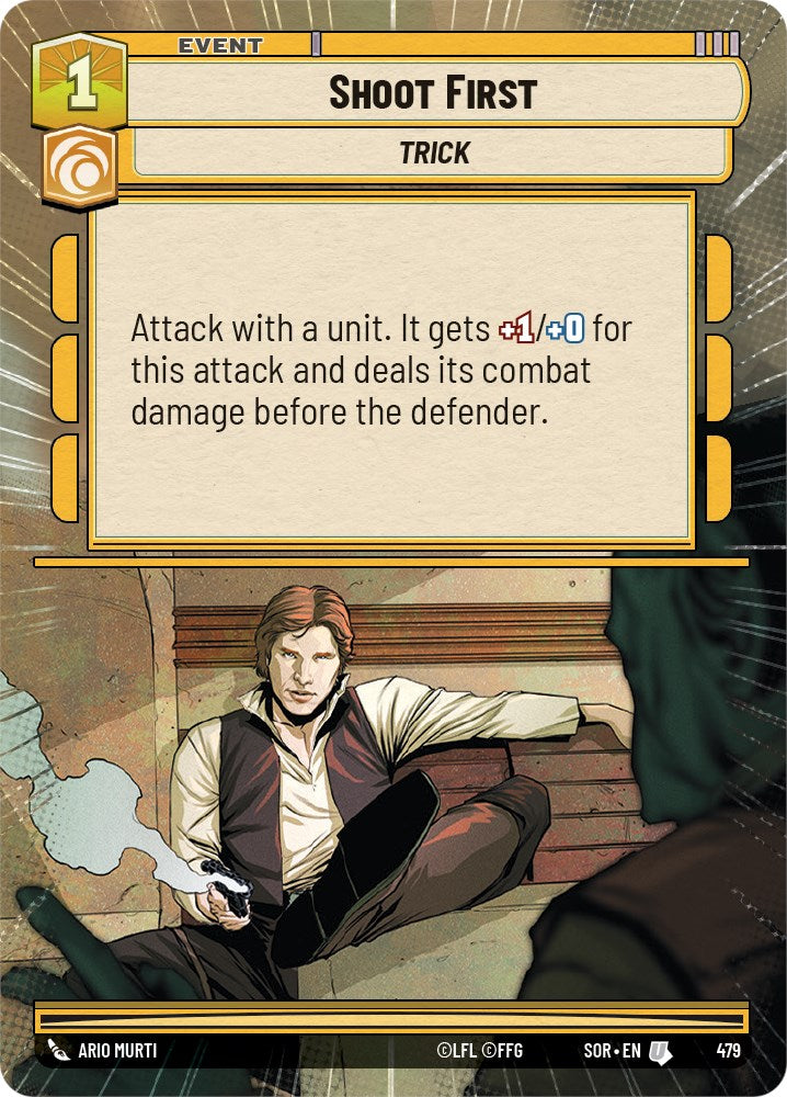 Shoot First (Hyperspace) (479) [Spark of Rebellion] | Deep Dive Games St. Marys