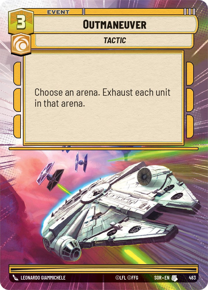 Outmaneuver (Hyperspace) (483) [Spark of Rebellion] | Deep Dive Games St. Marys