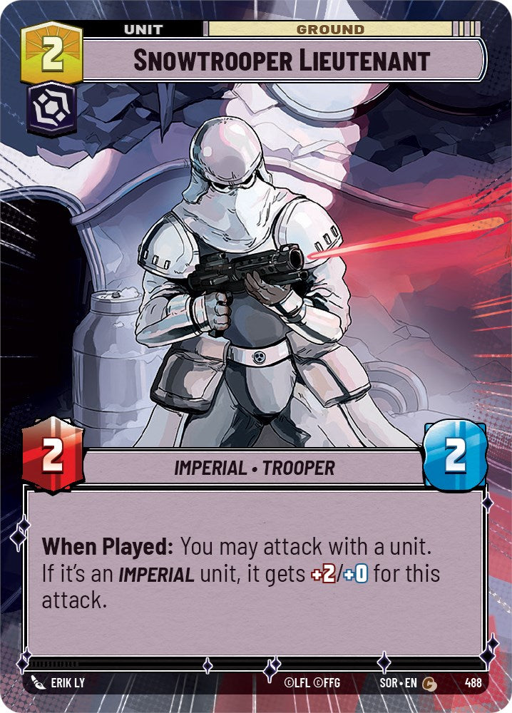 Snowtrooper Lieutenant (Hyperspace) (488) [Spark of Rebellion] | Deep Dive Games St. Marys