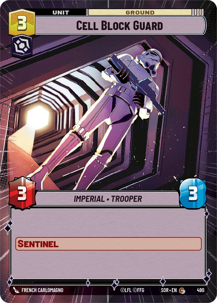 Cell Block Guard (Hyperspace) (490) [Spark of Rebellion] | Deep Dive Games St. Marys
