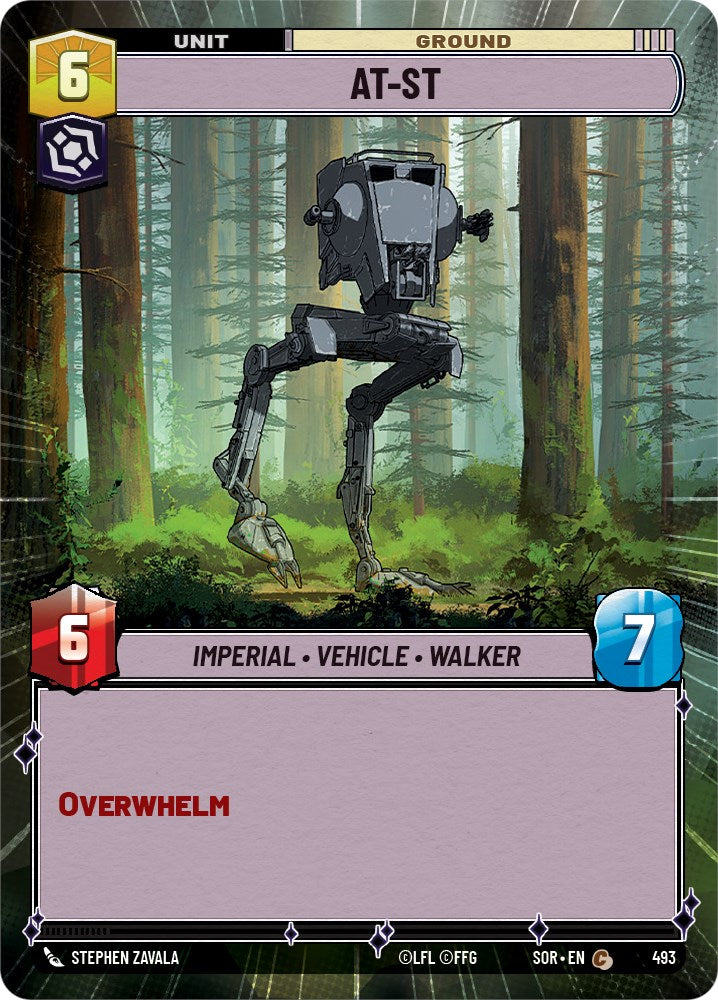 AT-ST (Hyperspace) (493) [Spark of Rebellion] | Deep Dive Games St. Marys