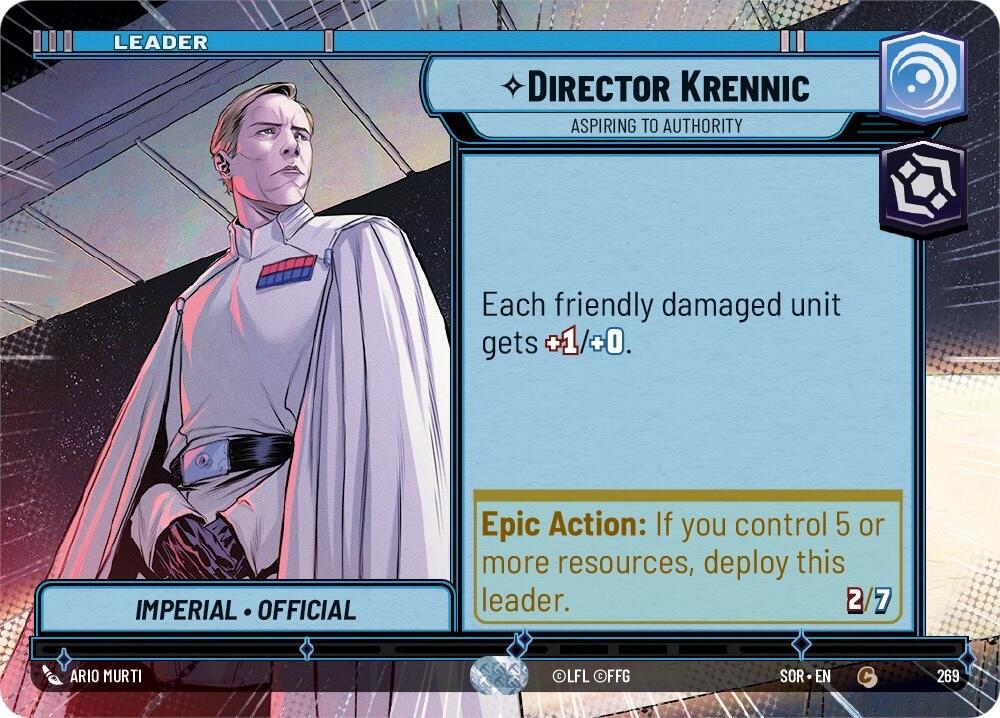 Director Krennic - Aspiring to Authority (Hyperspace) (269) [Spark of Rebellion] | Deep Dive Games St. Marys
