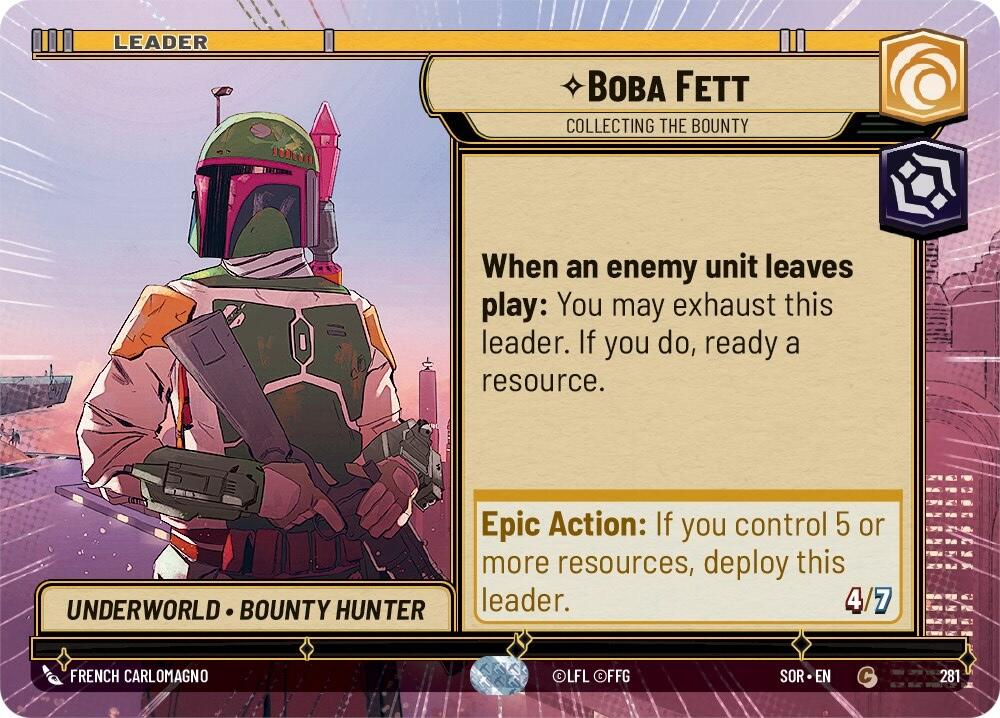 Boba Fett - Collecting the Bounty (Hyperspace) (281) [Spark of Rebellion] | Deep Dive Games St. Marys