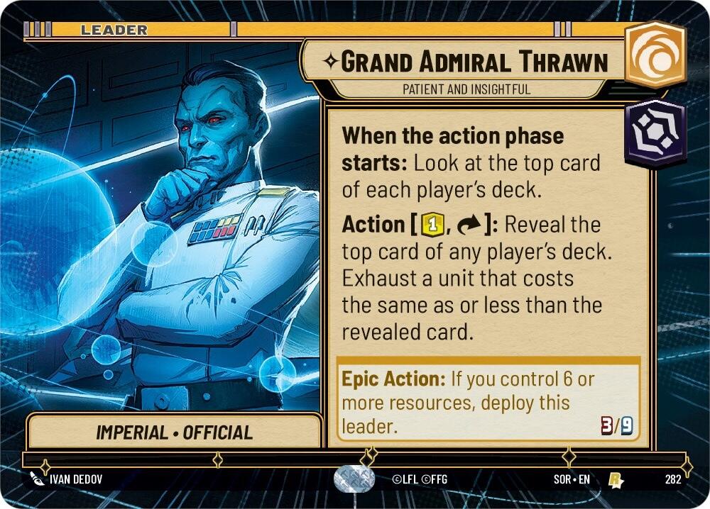 Grand Admiral Thrawn - Patient and Insightful (Hyperspace) (282) [Spark of Rebellion] | Deep Dive Games St. Marys