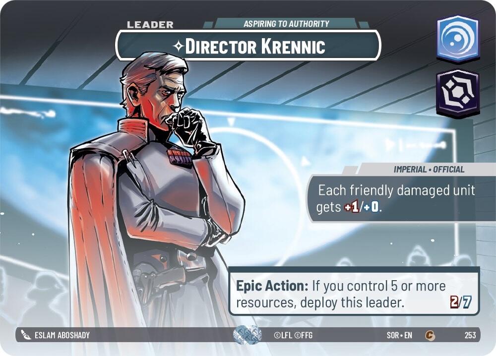Director Krennic - Aspiring to Authority (Showcase) (253) [Spark of Rebellion] | Deep Dive Games St. Marys