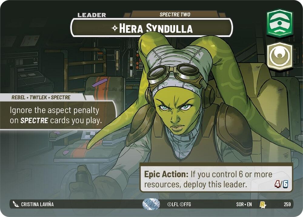 Hera Syndulla - Spectre Two (Showcase) (259) [Spark of Rebellion] | Deep Dive Games St. Marys