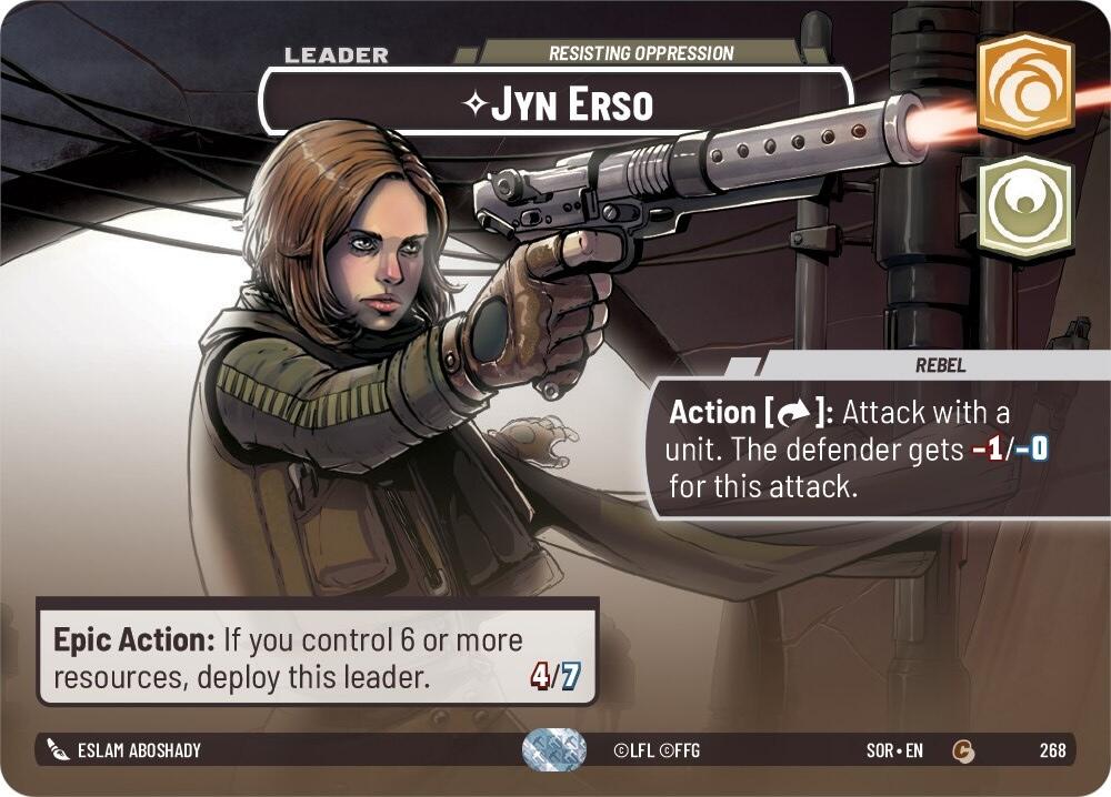 Jyn Erso - Resisting Oppression (Showcase) (268) [Spark of Rebellion] | Deep Dive Games St. Marys