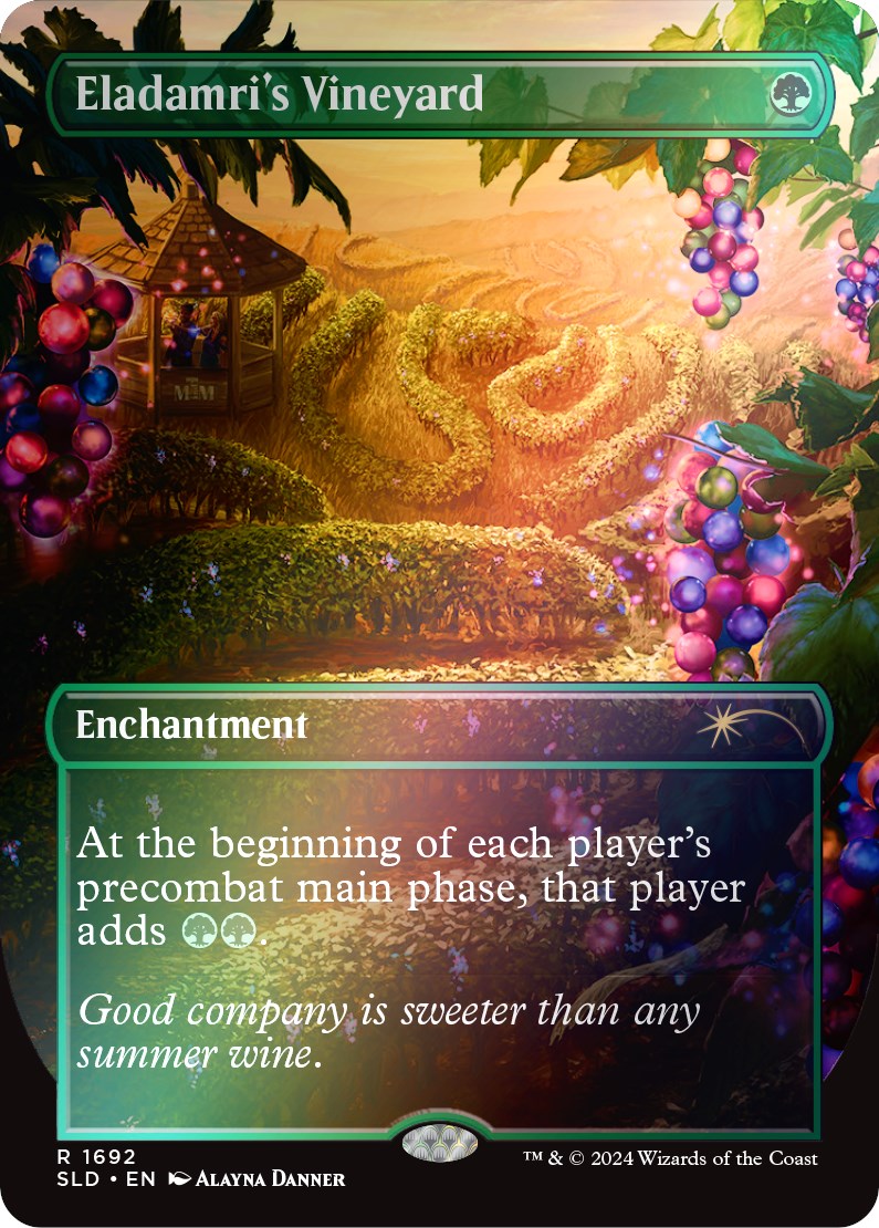 Eladamri's Vineyard (Rainbow Foil) [Secret Lair: Sheldon's Spellbook] | Deep Dive Games St. Marys