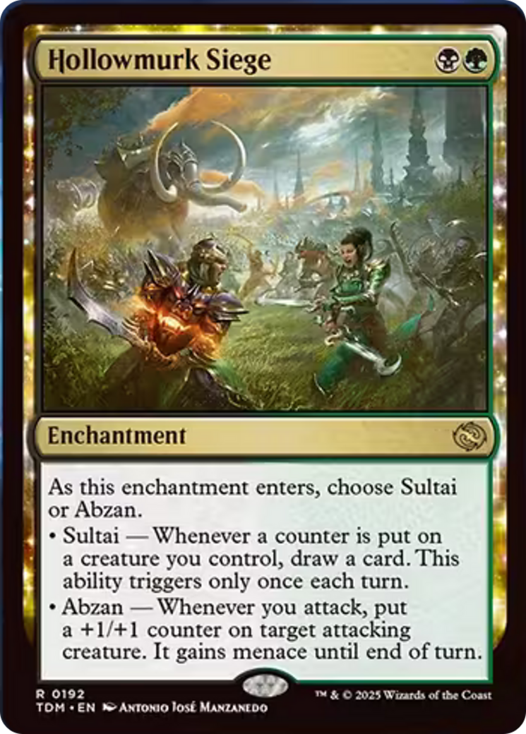 Hollowmurk Siege [Tarkir: Dragonstorm] | Deep Dive Games St. Marys